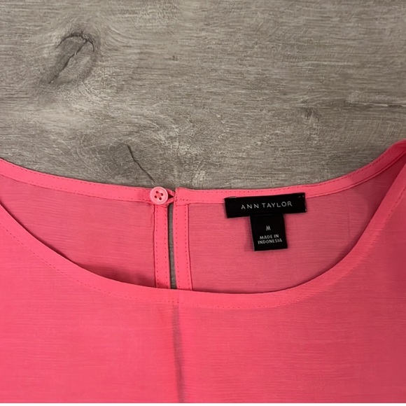 Ann Taylor pink blouse - Picture 3 of 5